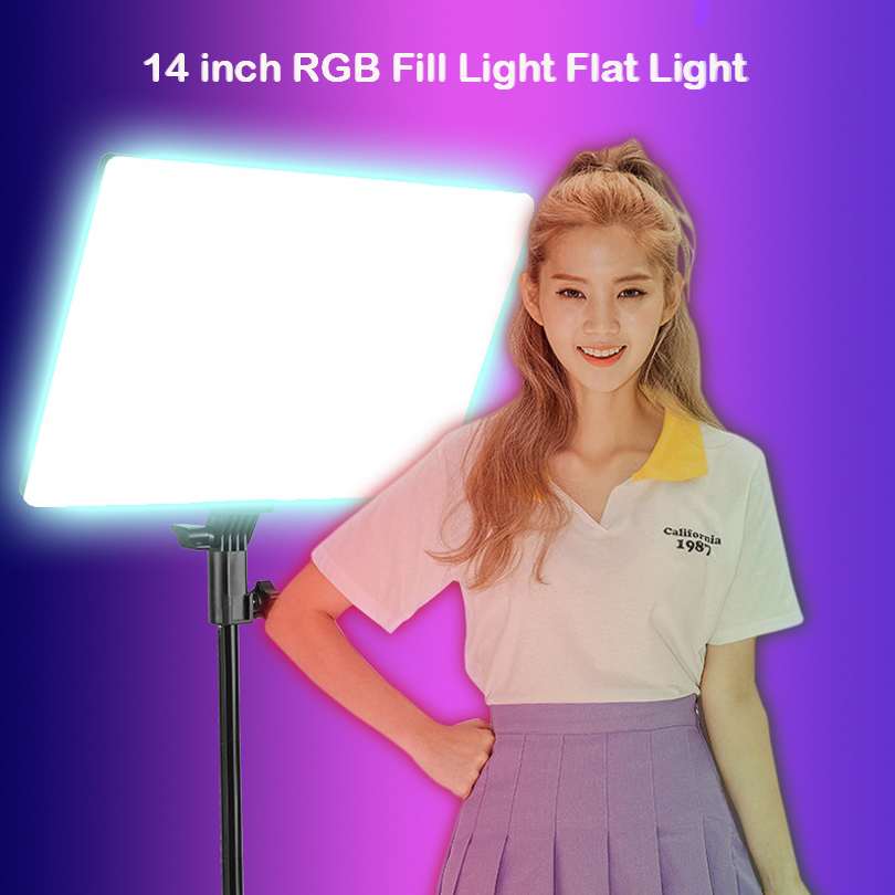 RGB 14 ''LED الفيديو الضوئي ال - مراجعة Webcam Ring Light وسعره