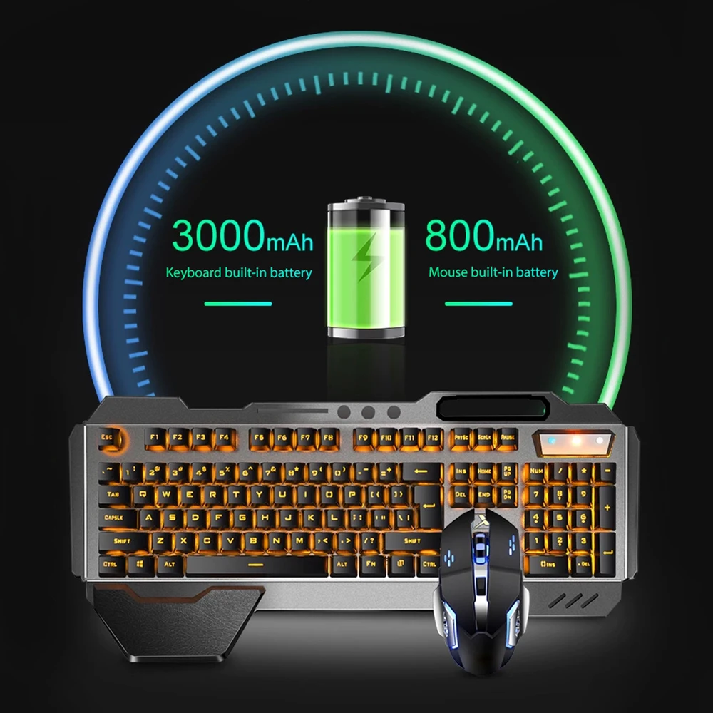 K680 لوحة مفاتيح وماوس لاسلكي  - مراجعة Esports Gaming Mouse Wireless وسعره