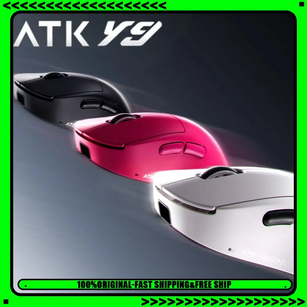 فأرة لاسلكية ATK Dragonfly Y9  - مراجعة Esports Gaming Mouse Wireless وسعره