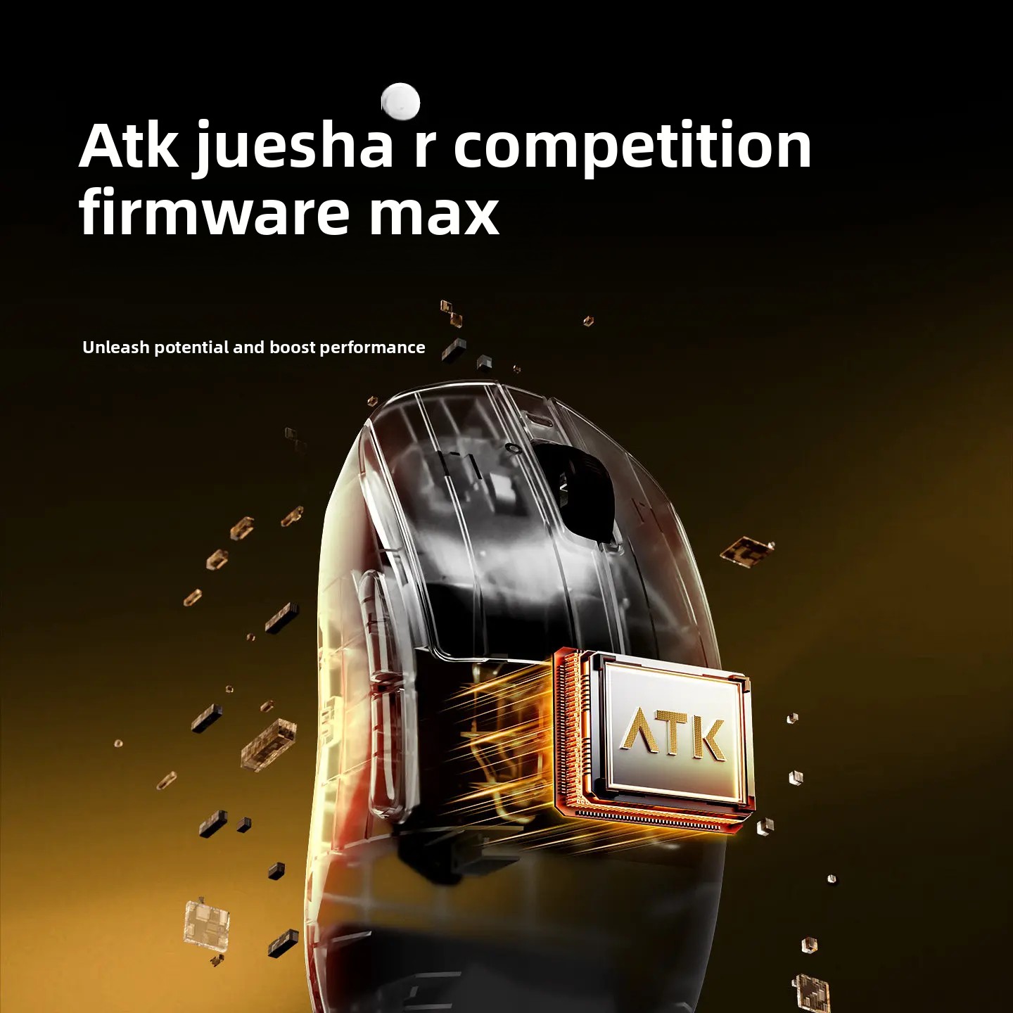 فأرة ألعاب لاسلكية ATK A9 Air  - مراجعة Esports Gaming Mouse Wireless وسعره