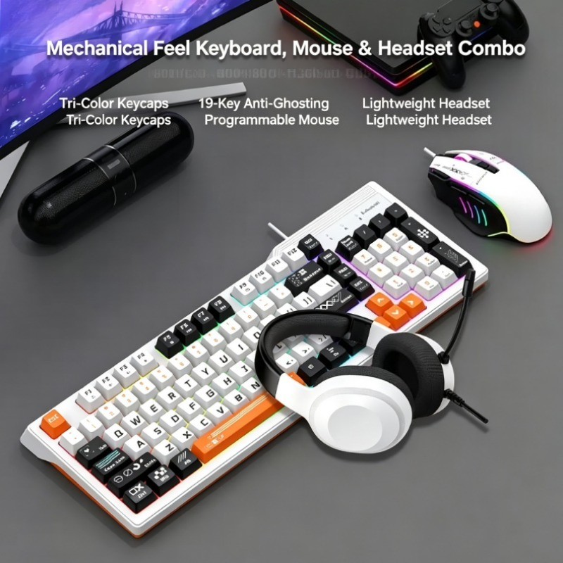 مجموعة K8pro 3 في 1 للألعاب تش - مراجعة Esports Gaming Headset وسعره