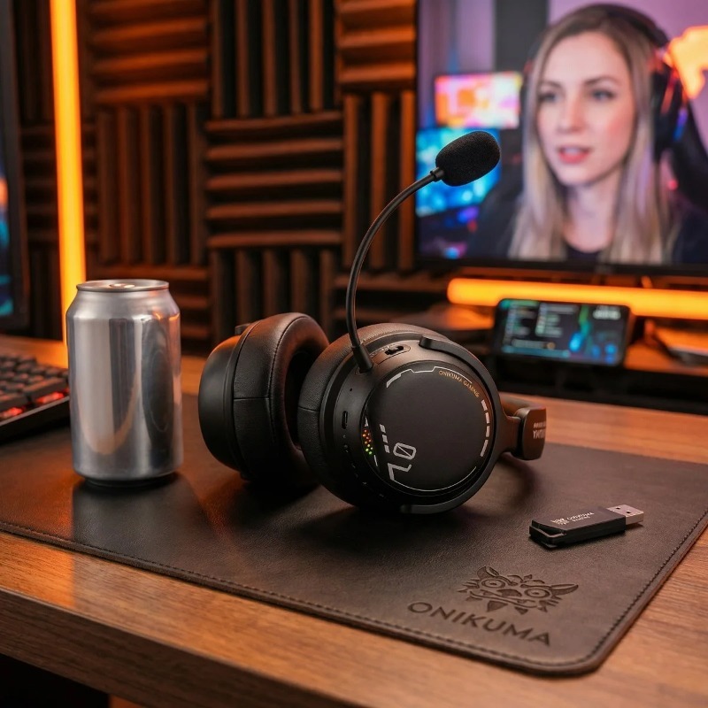 سماعة ألعاب ONIKUMA GT886 ثلاث - مراجعة Esports Gaming Headset وسعره