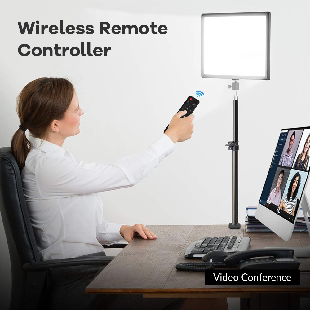 لوحة إضاءة فيديو LED قابلة للإ - مراجعة Webcam Ring Light وسعره