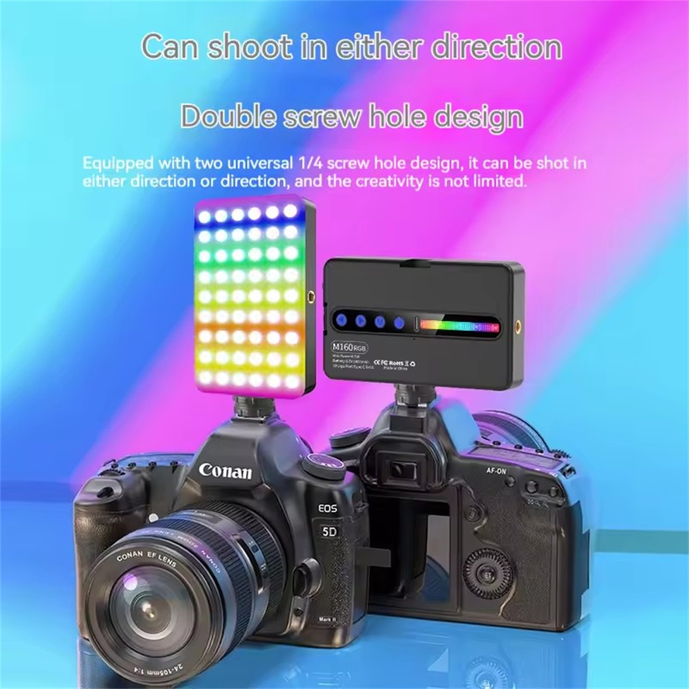LED RGB ضوء الكاميرا كامل اللو - مراجعة Webcam Ring Light وسعره