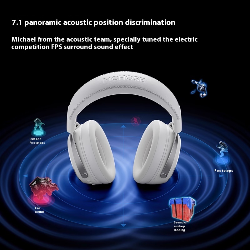 سماعة ألعاب MCHOSE X9 Grandmas - مراجعة Esports Gaming Headset وسعره
