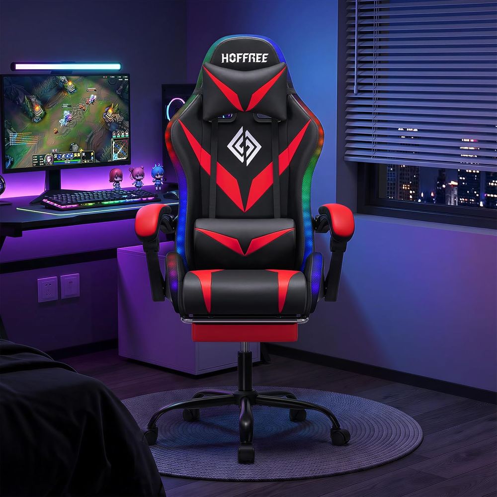 كرسي ألعاب مريح ذو ظهر مرتفع م - مراجعة Gaming & Esports District وسعره