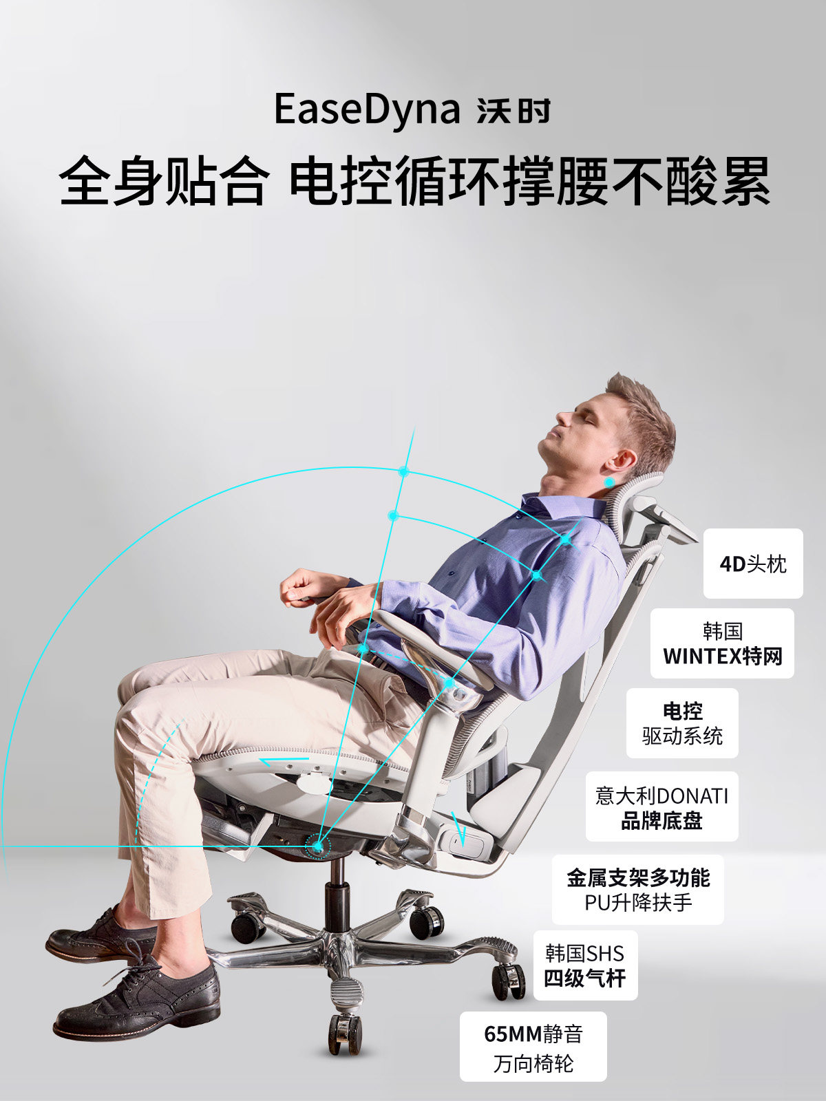 كرسي مكتب مريح مع دعم قطني كهر - مراجعة Esports Gaming Furniture وسعره
