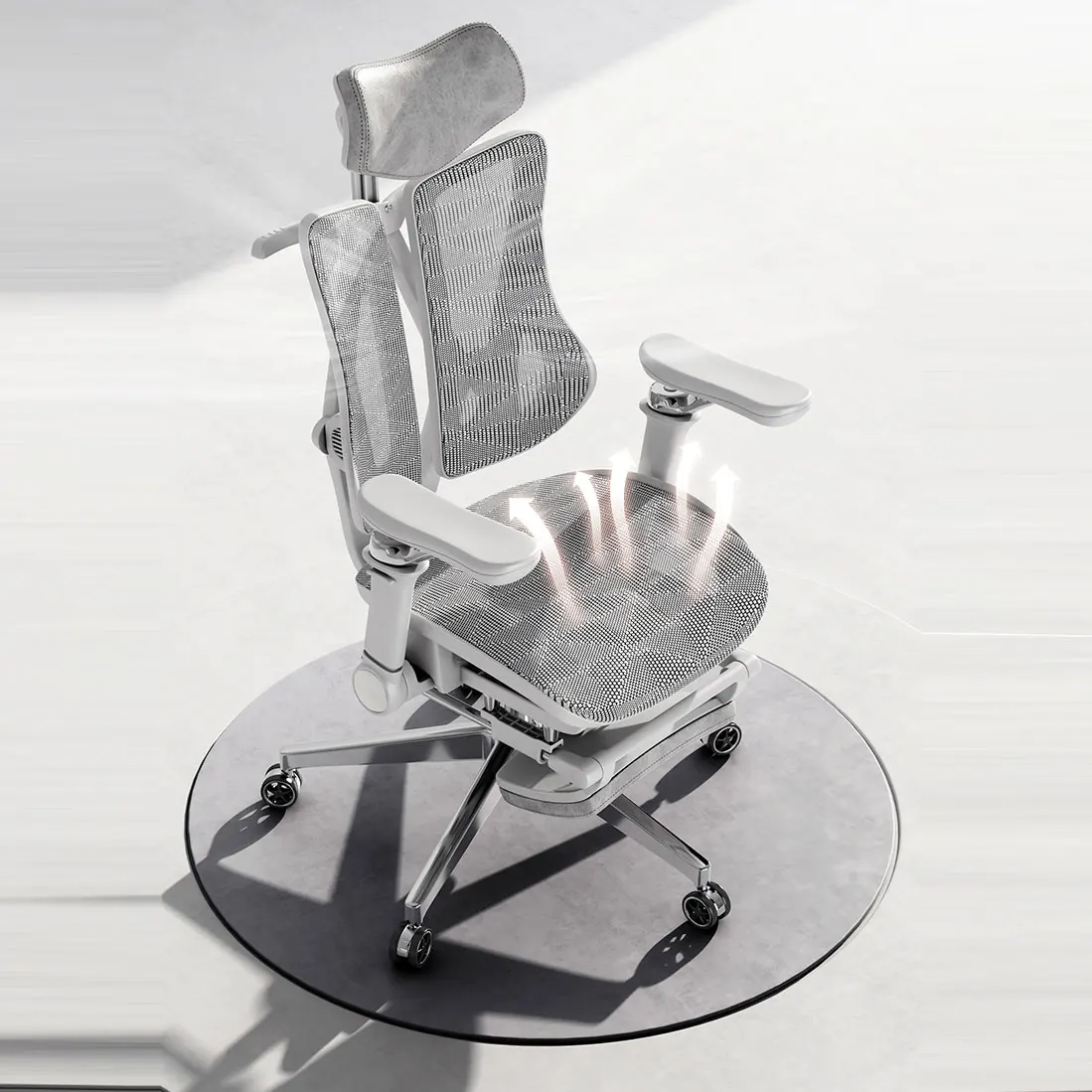 كرسي مكتب مريح مع دعم قطني، كر - مراجعة Esports Gaming Furniture وسعره