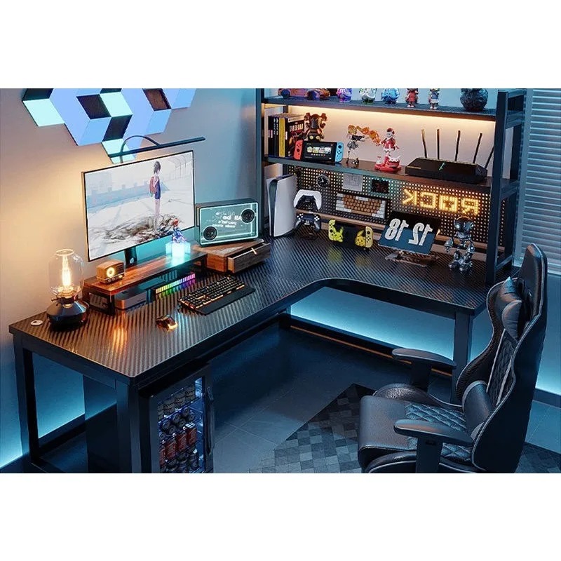 طاولة ألعاب كمبيوتر على شكل حر - مراجعة Esports Gaming Furniture وسعره