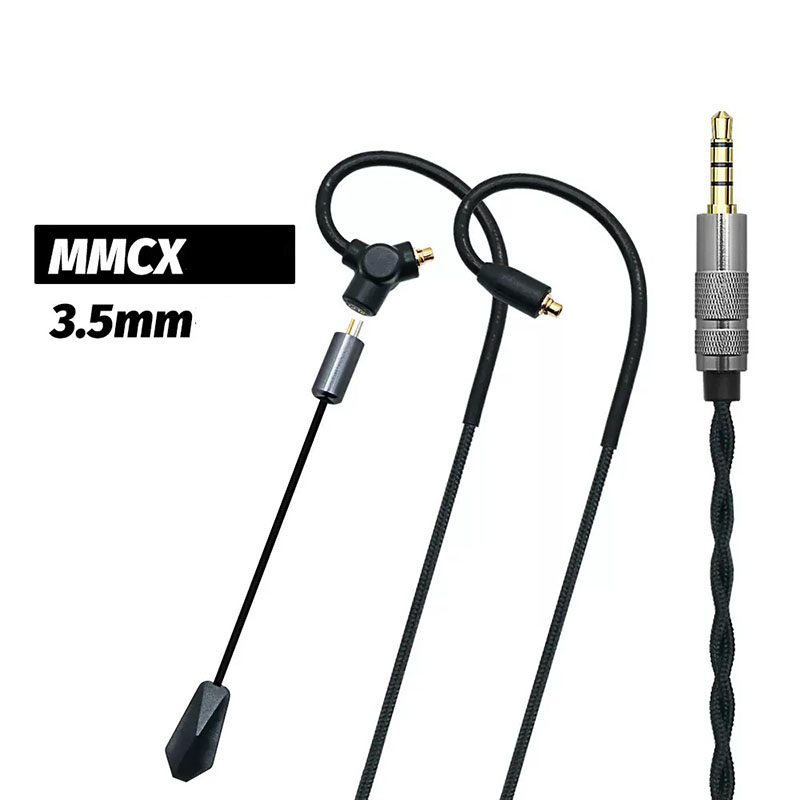 كابل سماعة ألعاب 0.78 QDC MMCX - مراجعة Esports Gaming Headset وسعره